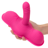CalExotics Triple Rider Remote Control Ecstasy Rumbler Hot Pink Sex Machines